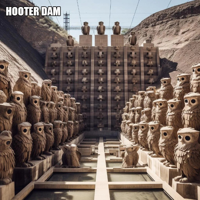 The Hooter Dam (Barrage Hoover)