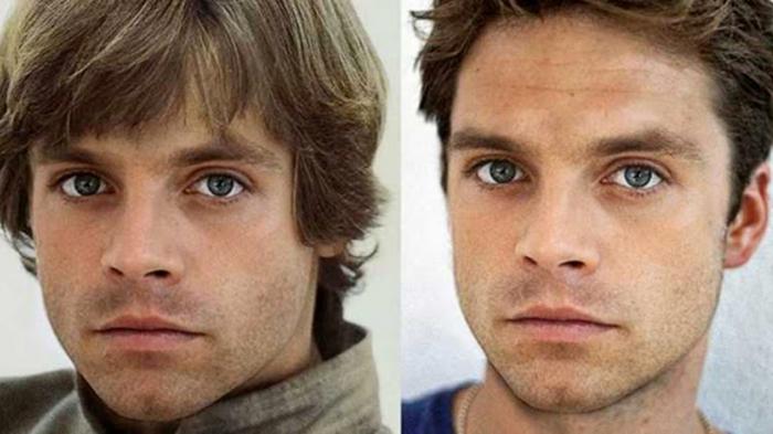 Sebastian Stan en jeune Luke Skywalker, Hamill approuve