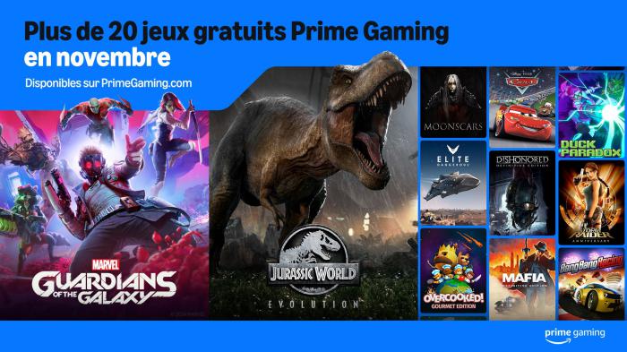 Prime Gaming novembre 2024