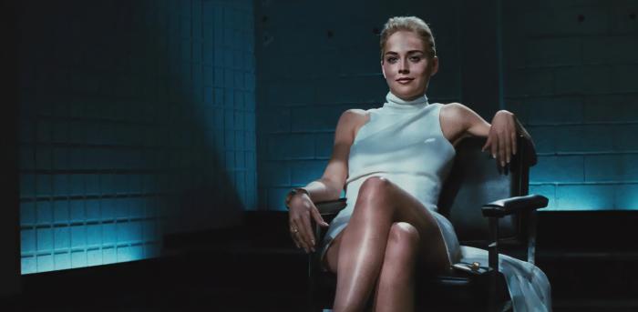 sharon stone basic instinct legs