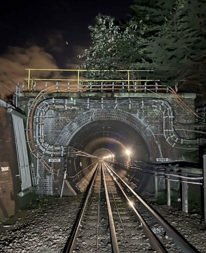 un tunnel