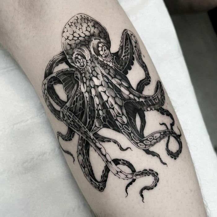 tatouage pieuvre