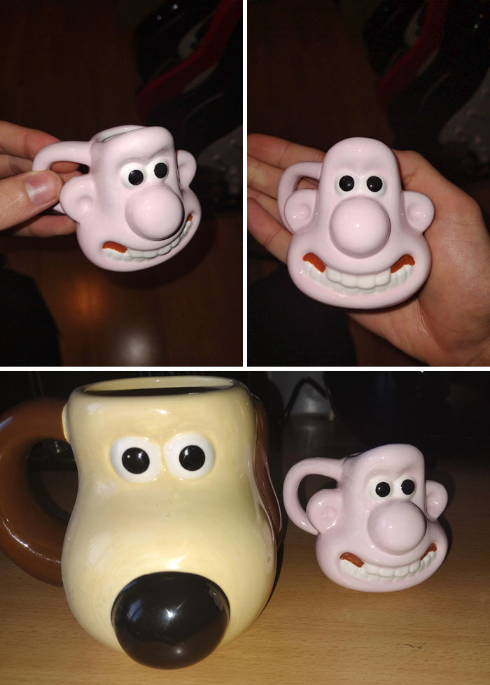 des mugs Wallace et Gromit