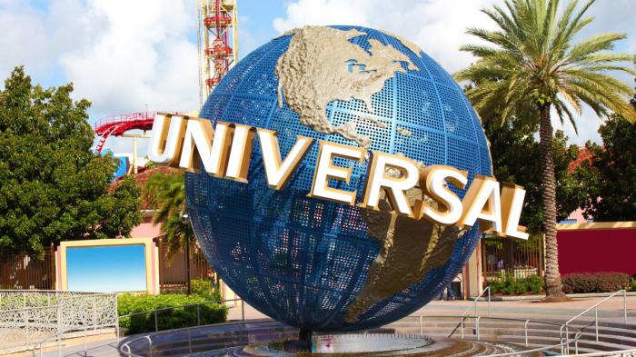 Globe Universal dans le parc Universal Studios