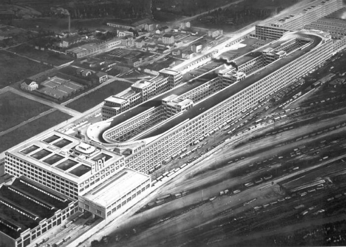 architecture du XXe siècle Usine Fiat, Turin, Italie  