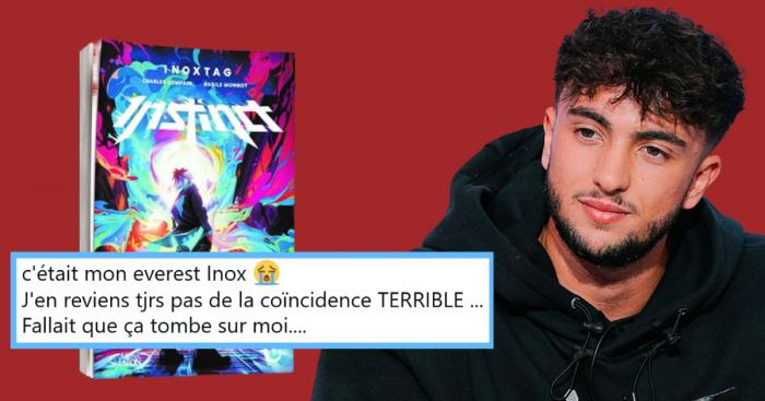 Interpellé par un internaute au sujet du titre de son manga, Inoxtag lui répond