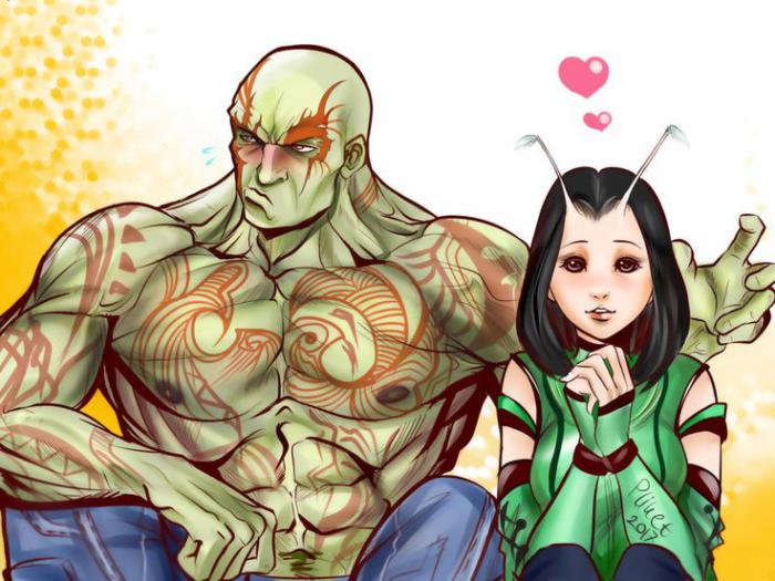 Drax et Mantis