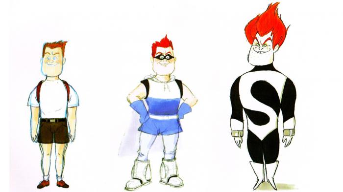 the Incredibles syndrome concept art