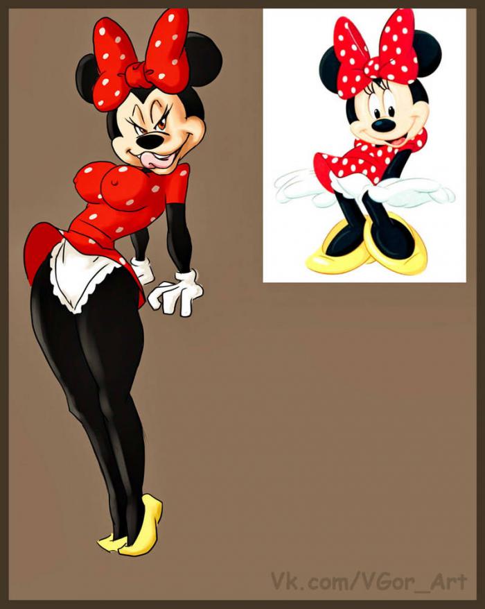 18) minnie mouse.