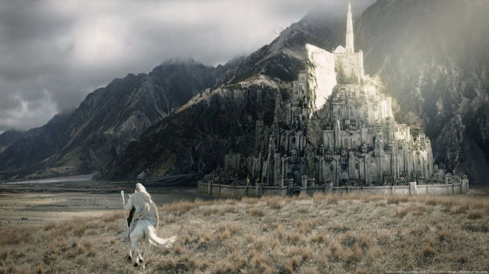 minas tirith lotr movie