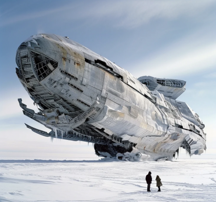 antarctique science fiction découverte