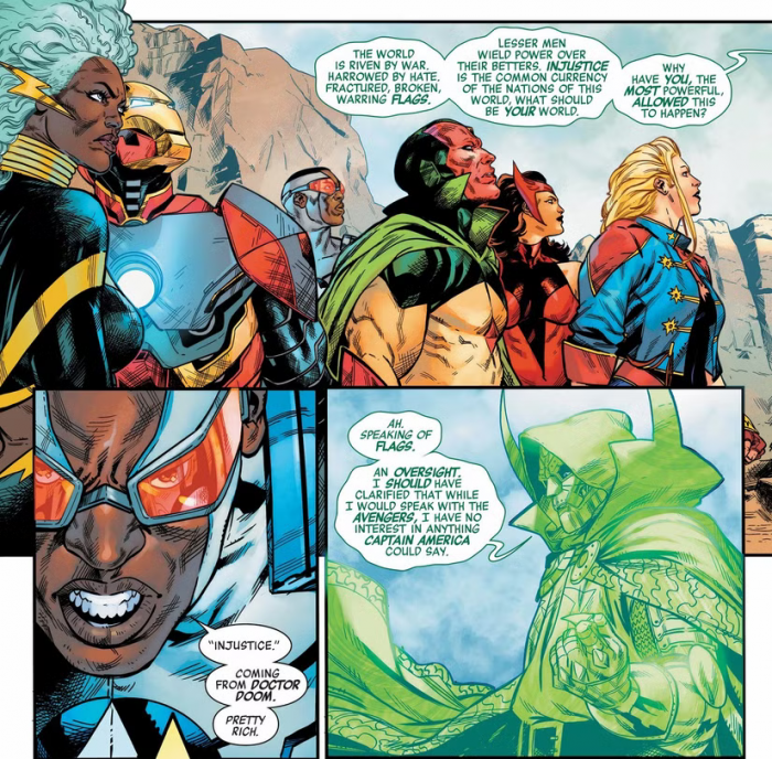 Avengers #19 Doctor Doom face aux Avengers