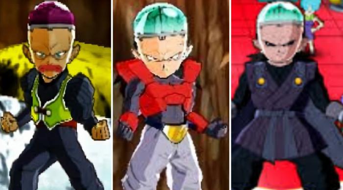 dragon ball fusion android 33 , android 44, android 45 