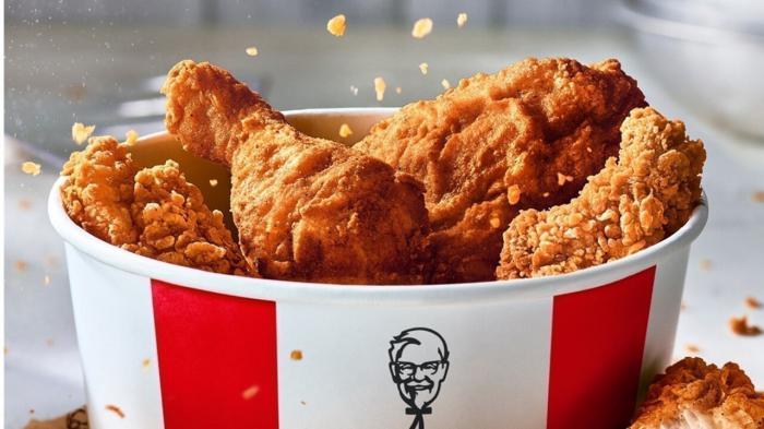 Le Bucket chicken dans les restaurants KFC.
