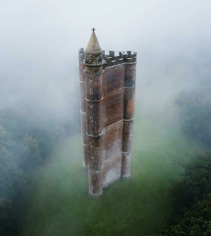 La tour du roi Alfred en Angleterre