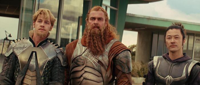 The Three Warriors dans le premier Thor