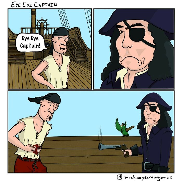 un pirate et un moussaillon