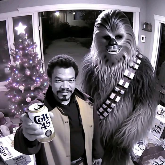 Chewbacca et Lando 