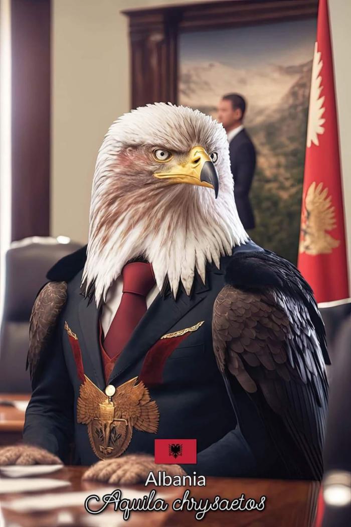 Albanie – Aigle royal