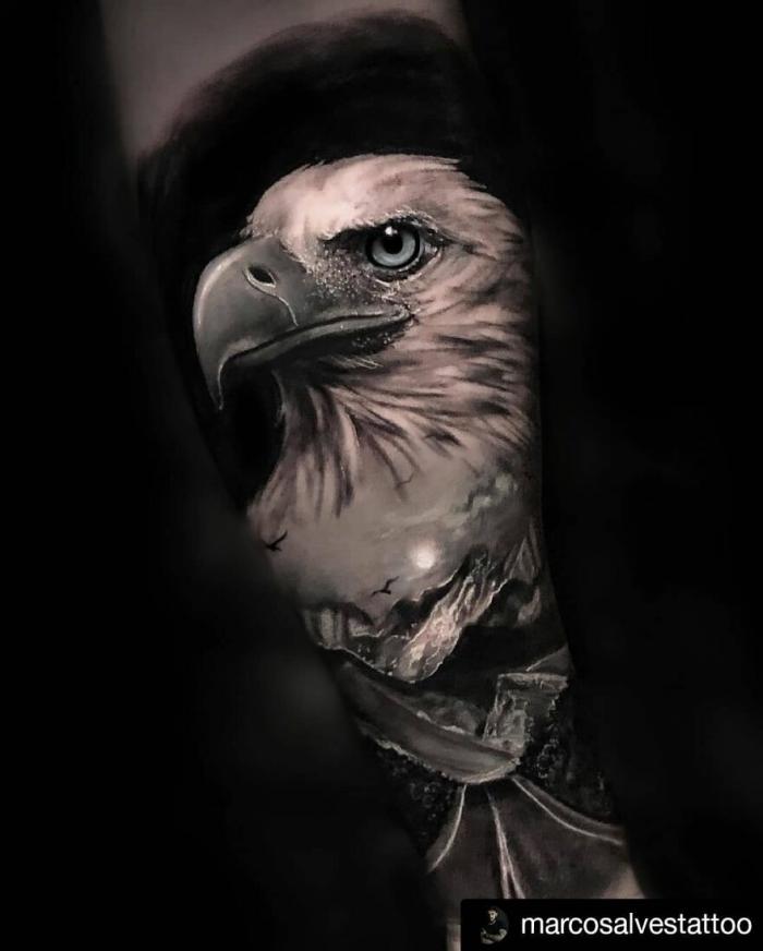 Tatouage aigle