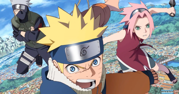 Naruto, Sakura et Kakashi