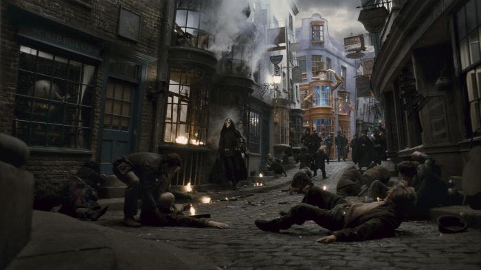 Le chemin de traverse dans Harry Potter.