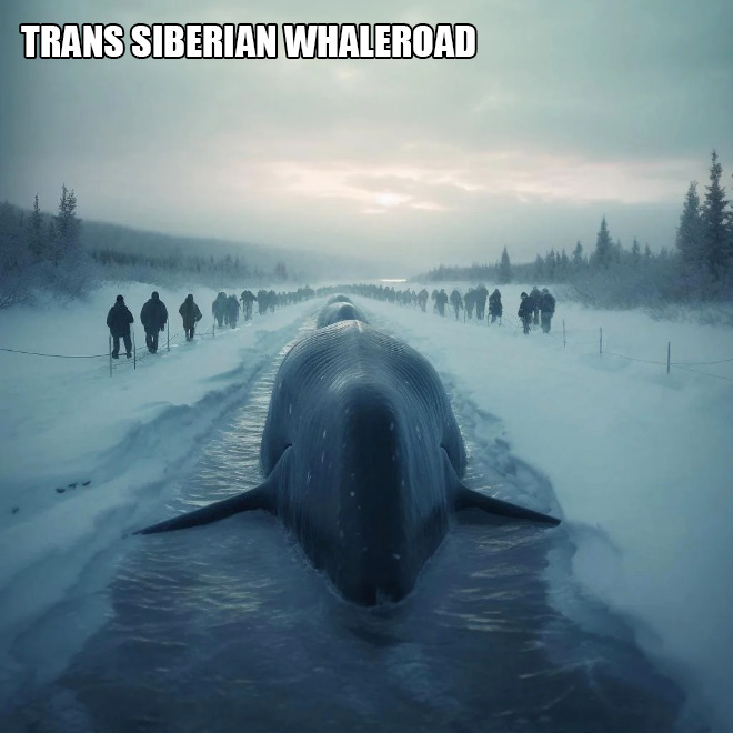 La route des baleines transibérienne (La route transsibérienne)