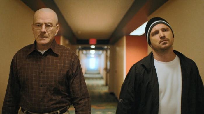 Walter et Jesse dans Breaking Bad