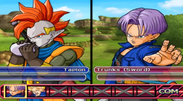 Dragon Ball Z Budokai Tenkaichi 3 - Future Trunks VS Tapion 