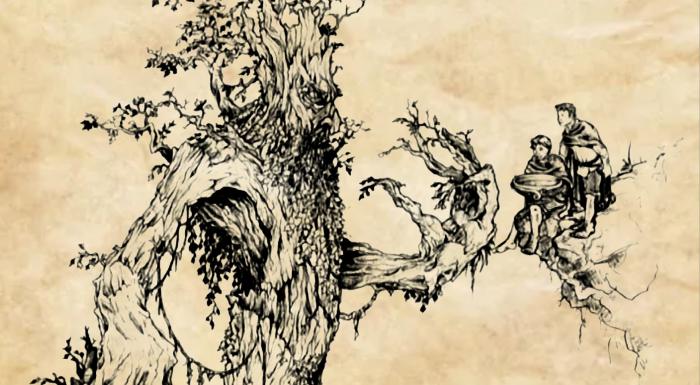 Treebeard weta concept art