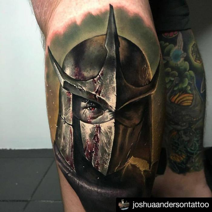 Tatouage shredder