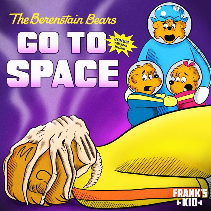 La Famille Berenstain avec Alien