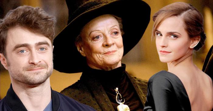 Daniel Radcliffe et Emma Watson rendent hommage à Maggie Smith