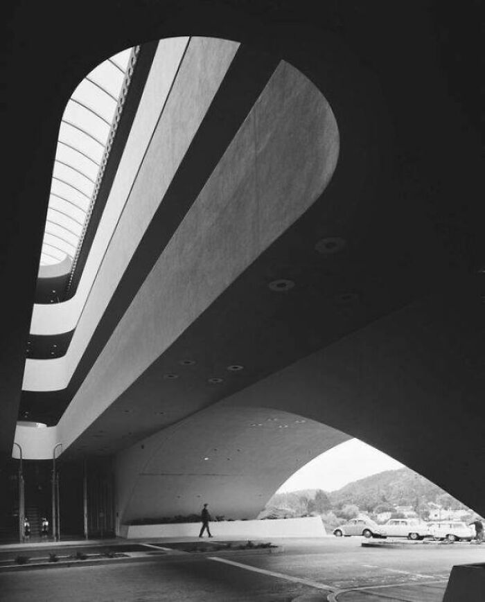 architecture du XXe siècle Centre municipal du comté de Marin, San Rafael, Californie, États-Unis  