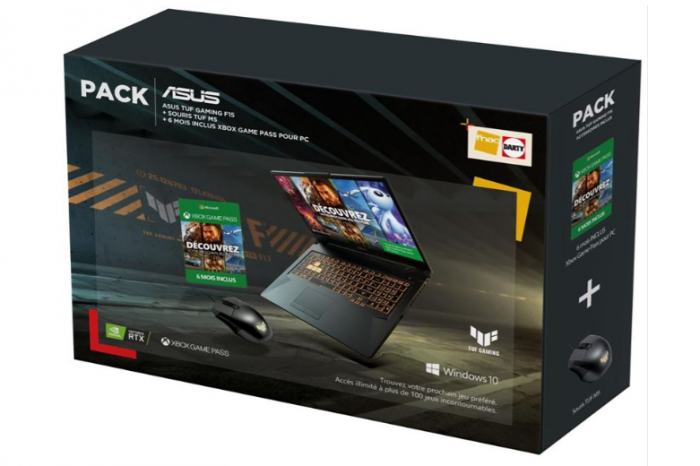 Pack Gaming Asus F15 : moins de 1300 euros pour ce puissant PC portable  équipé d'une RTX pour le Black Friday