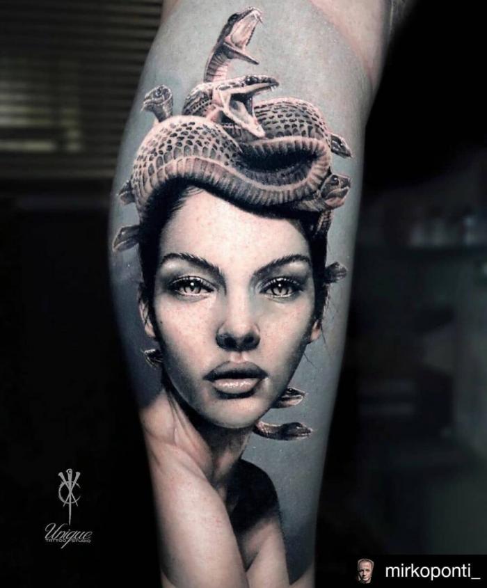 Tatouage medusa