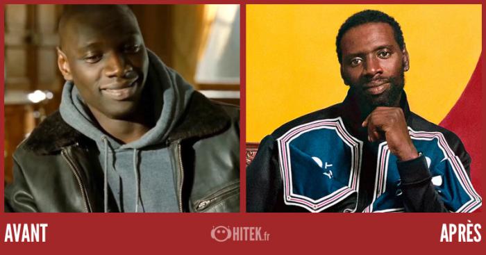 avant après intouchables 2023 omar sy