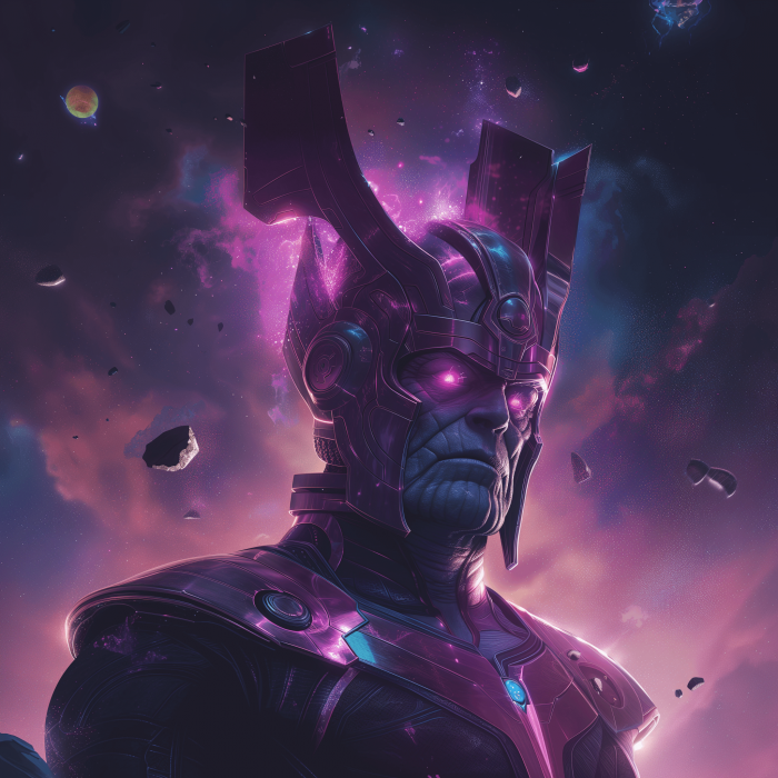 Thanos et Galactus