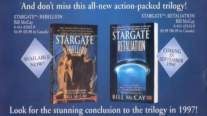 Stargate movie sequel novelisation