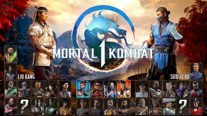 mortal kombat 1 roster