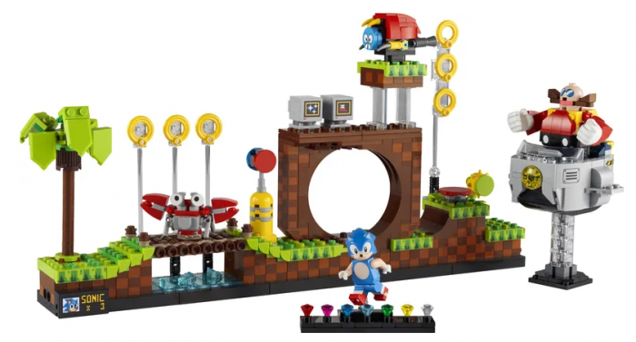 set lego sonic monté