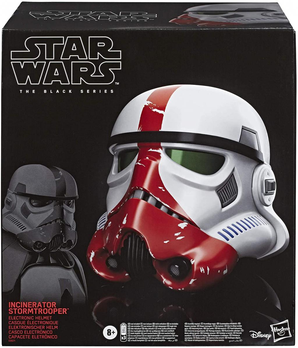 Précommande sur les casque collector Star Wars à taille réelle en  collection Black Series de chez Hasbro