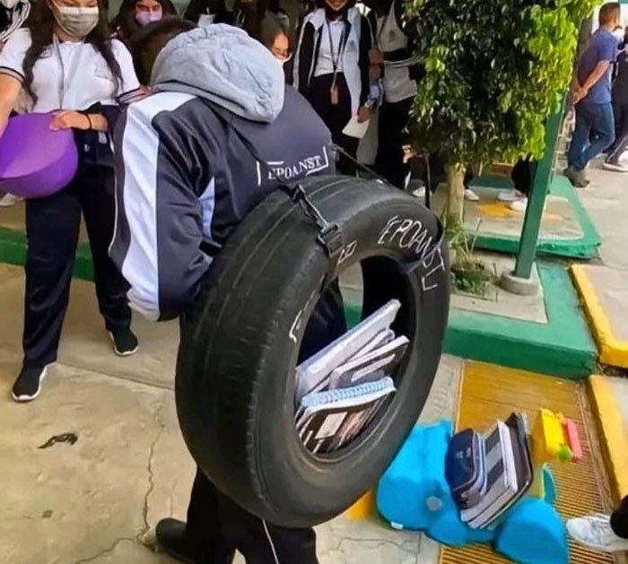 un sac pneu