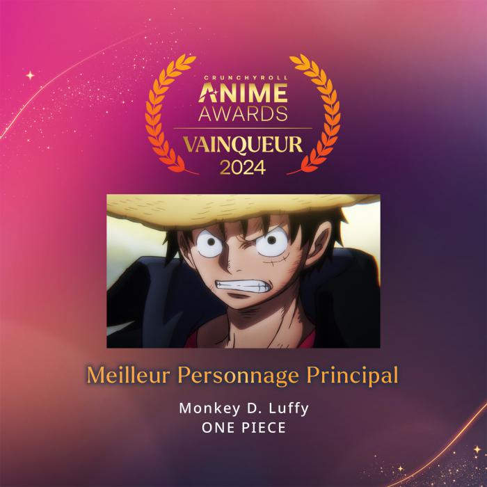 crunchyroll anime awards 2024 meilleur perso principal