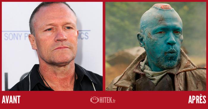 Michael Rooker joue Yondu dans les Gardiens de la Galaxie.