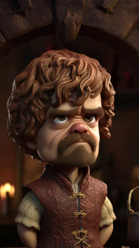 Tyrion en version Pixar