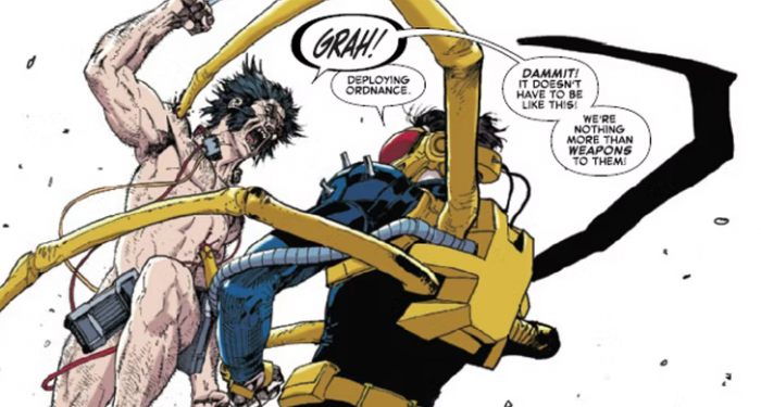 Spider Man weapon 8 vs Wolverine