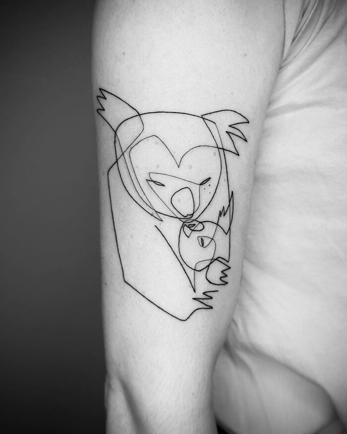 tatouage koala