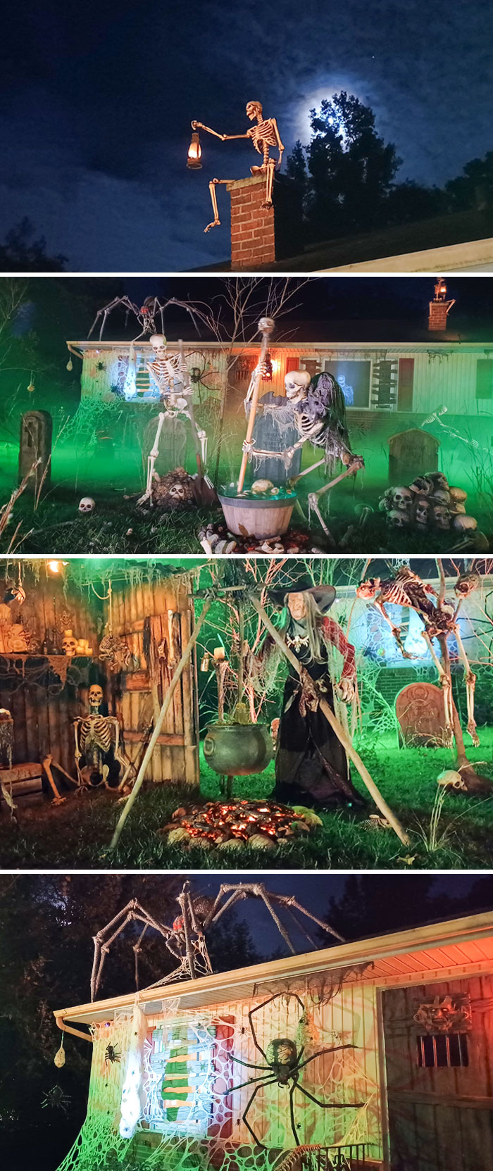 déco maisons halloween 