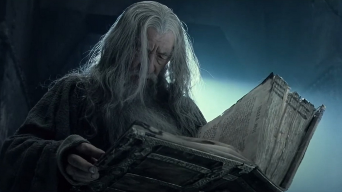 lotr gandalf moria read